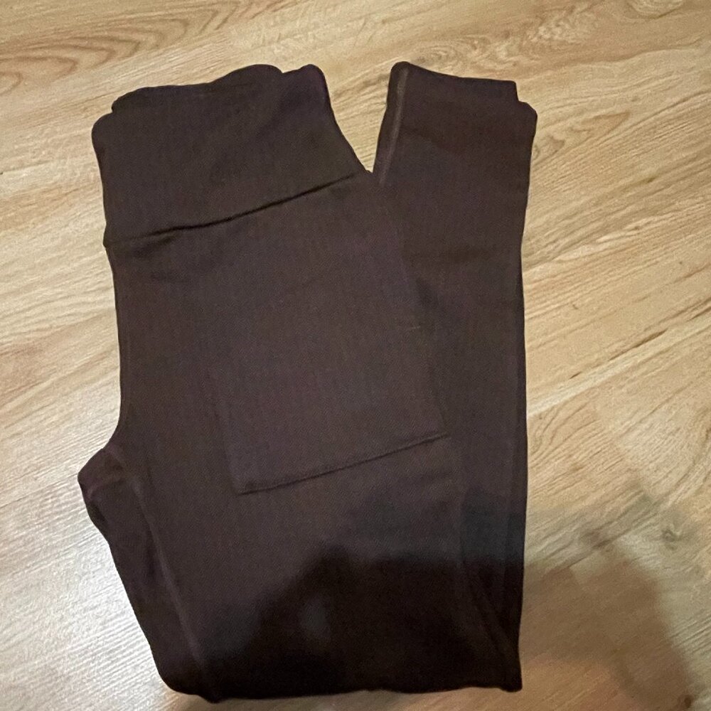 brown leggings